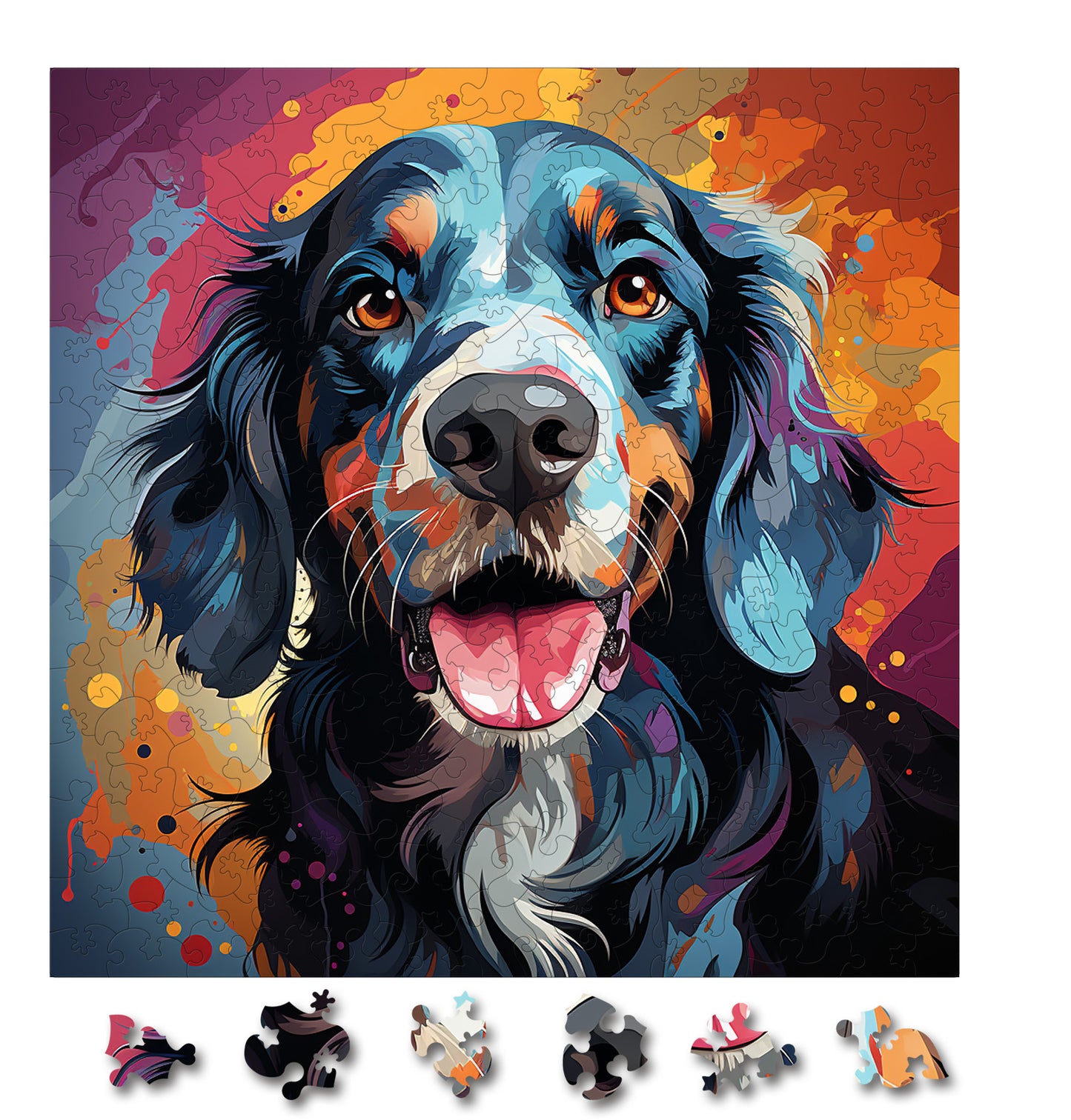 Puzzle cu Caini - English Cocker Spaniel 4