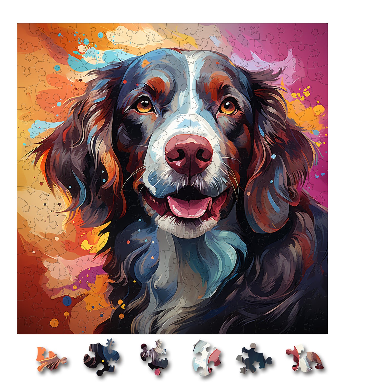 Puzzle cu Caini - English Cocker Spaniel 5