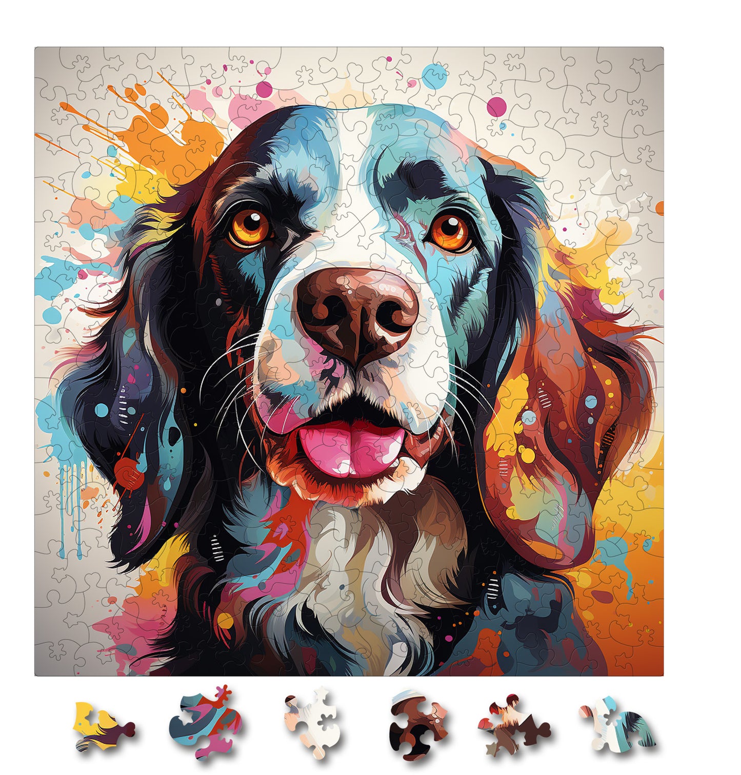 Puzzle cu Caini - English Cocker Spaniel 7