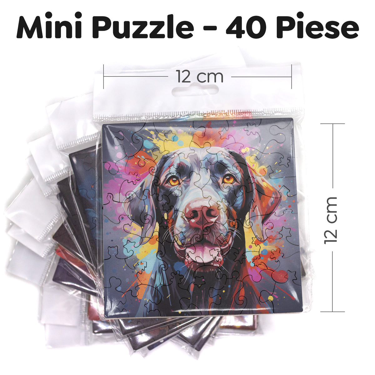 Puzzle cu Caini - Japanese Chin 3