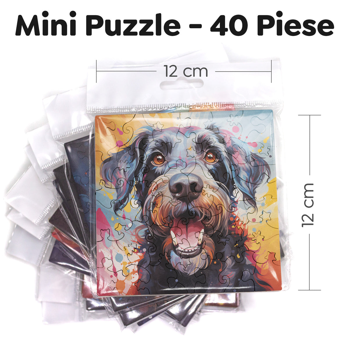 Puzzle cu Caini - Japanese Chin 3