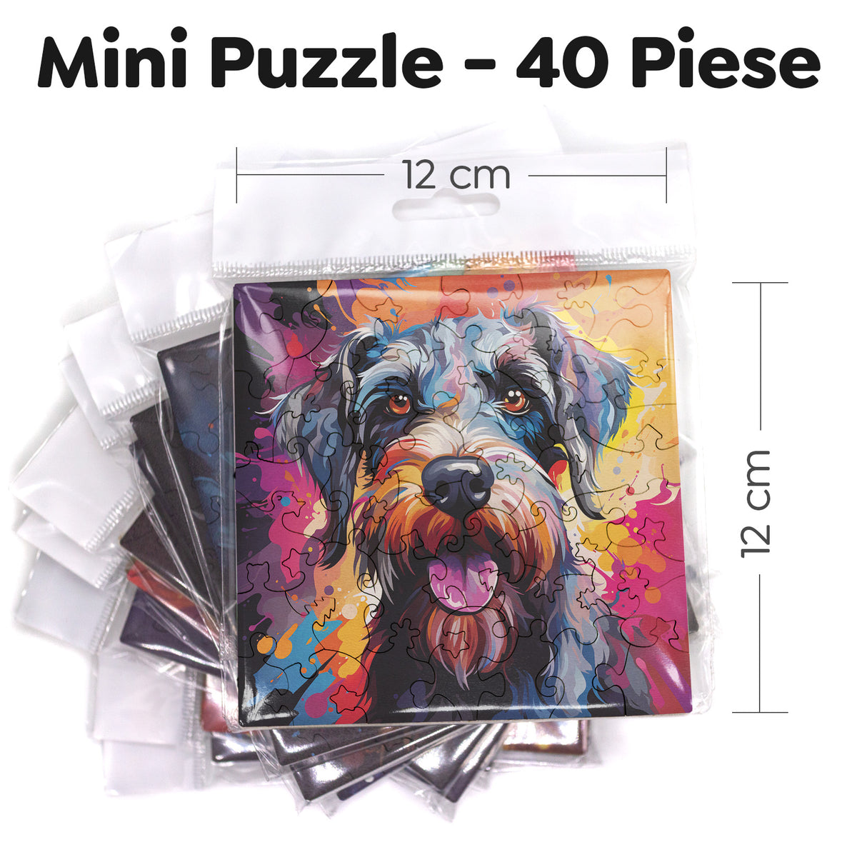 Puzzle cu Caini - Japanese Chin 3