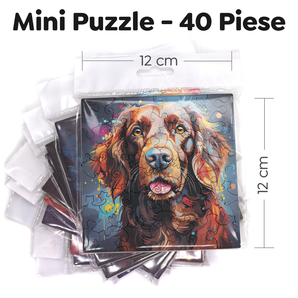 Puzzle cu Caini - Japanese Chin 3