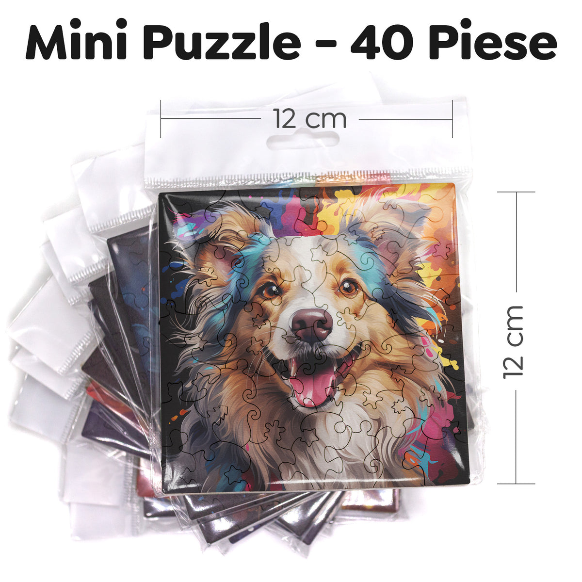 Puzzle cu Animale - Caini - Keeshonden 1