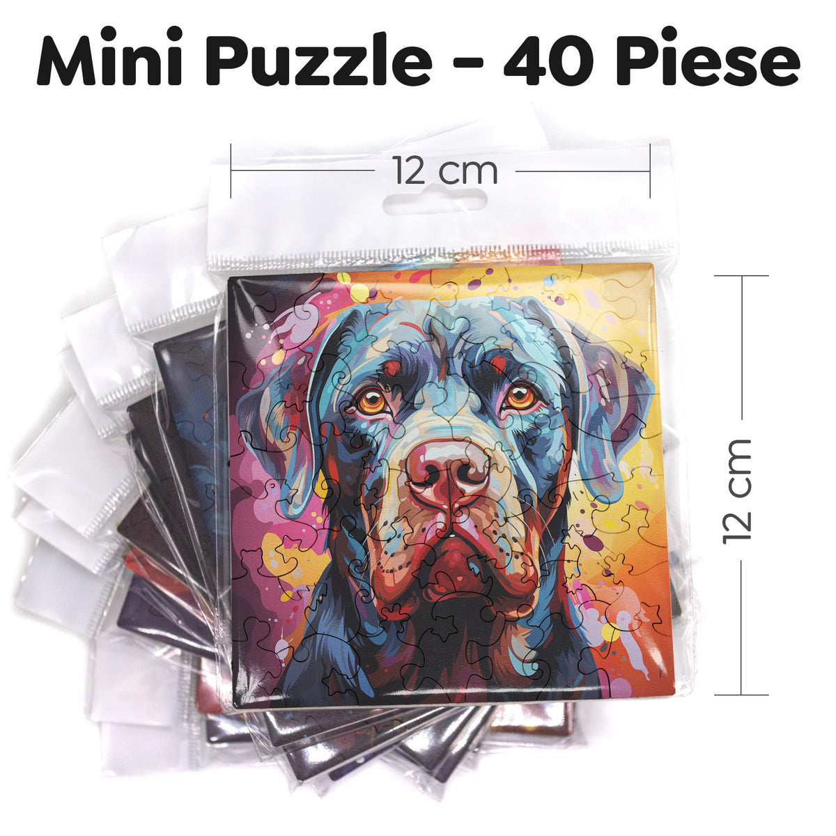 Puzzle cu Animale - Caini - Neapolitan Mastiff 4