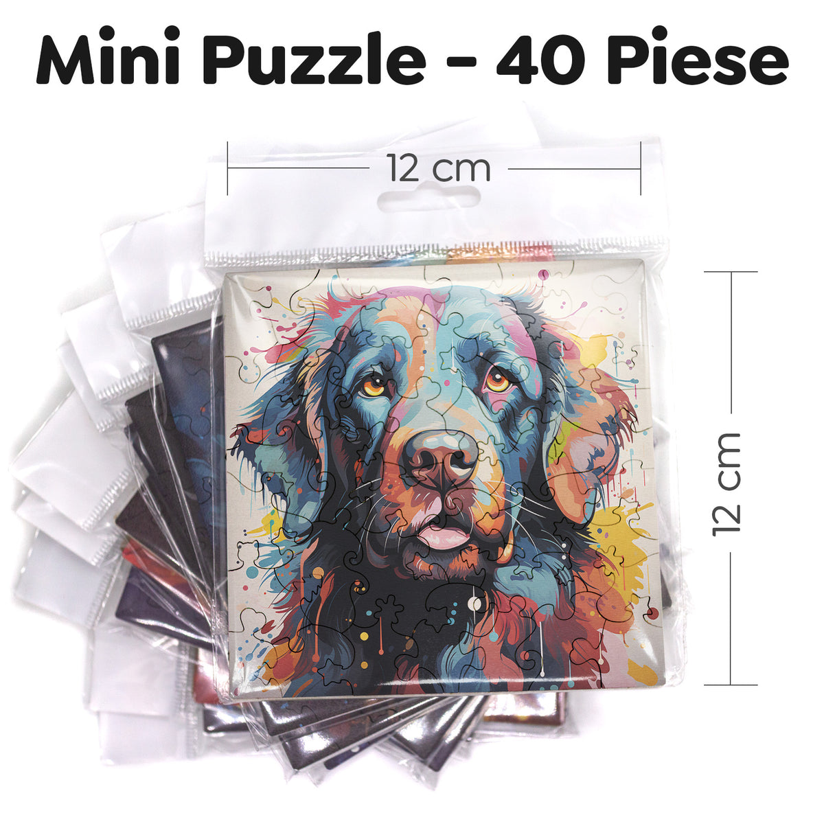 Puzzle cu Animale - Caini - Newfoundland 4
