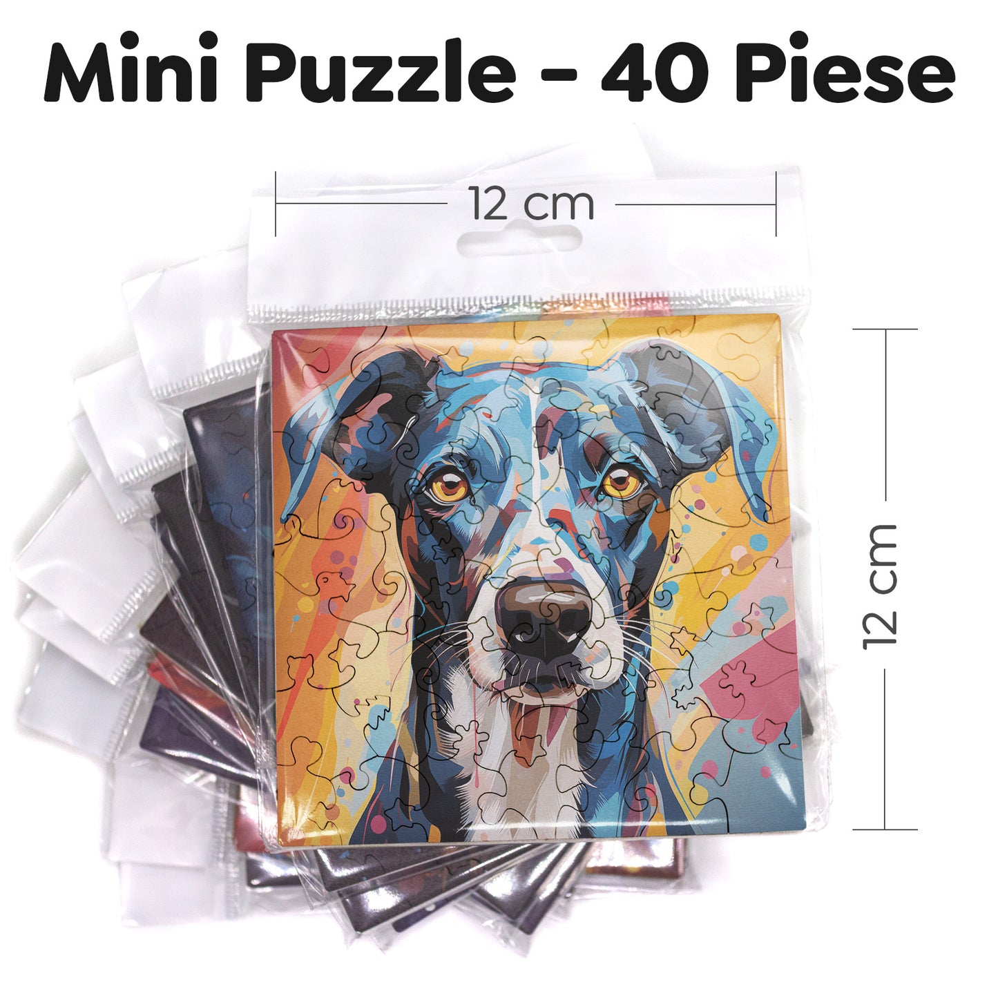 Puzzle cu Caini - Whippet 2