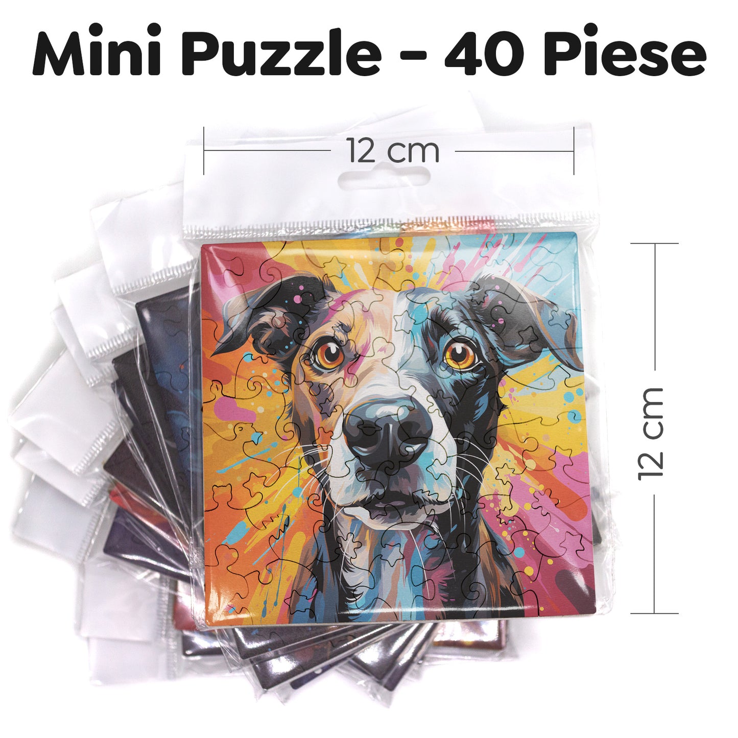Puzzle cu Caini - Whippet 3