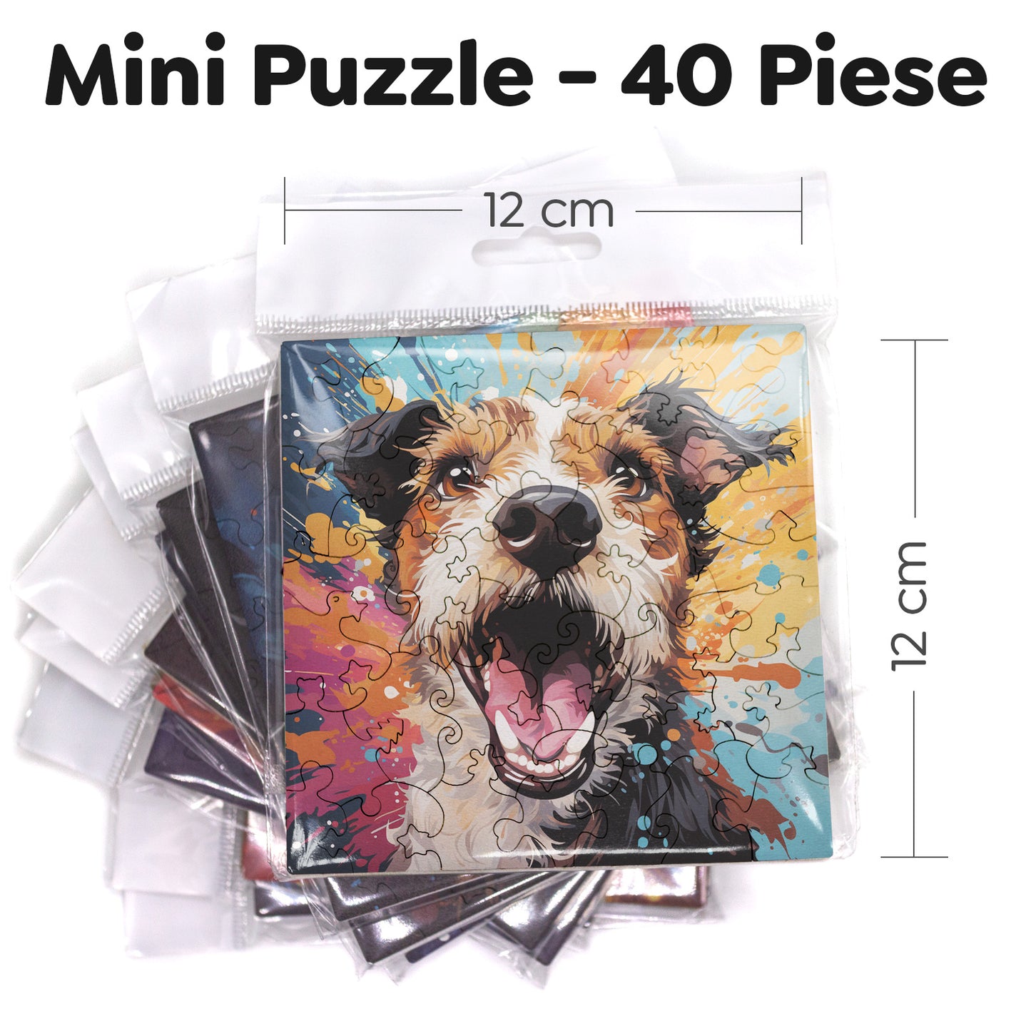 Puzzle cu Caini - Wire Fox Terrier 1