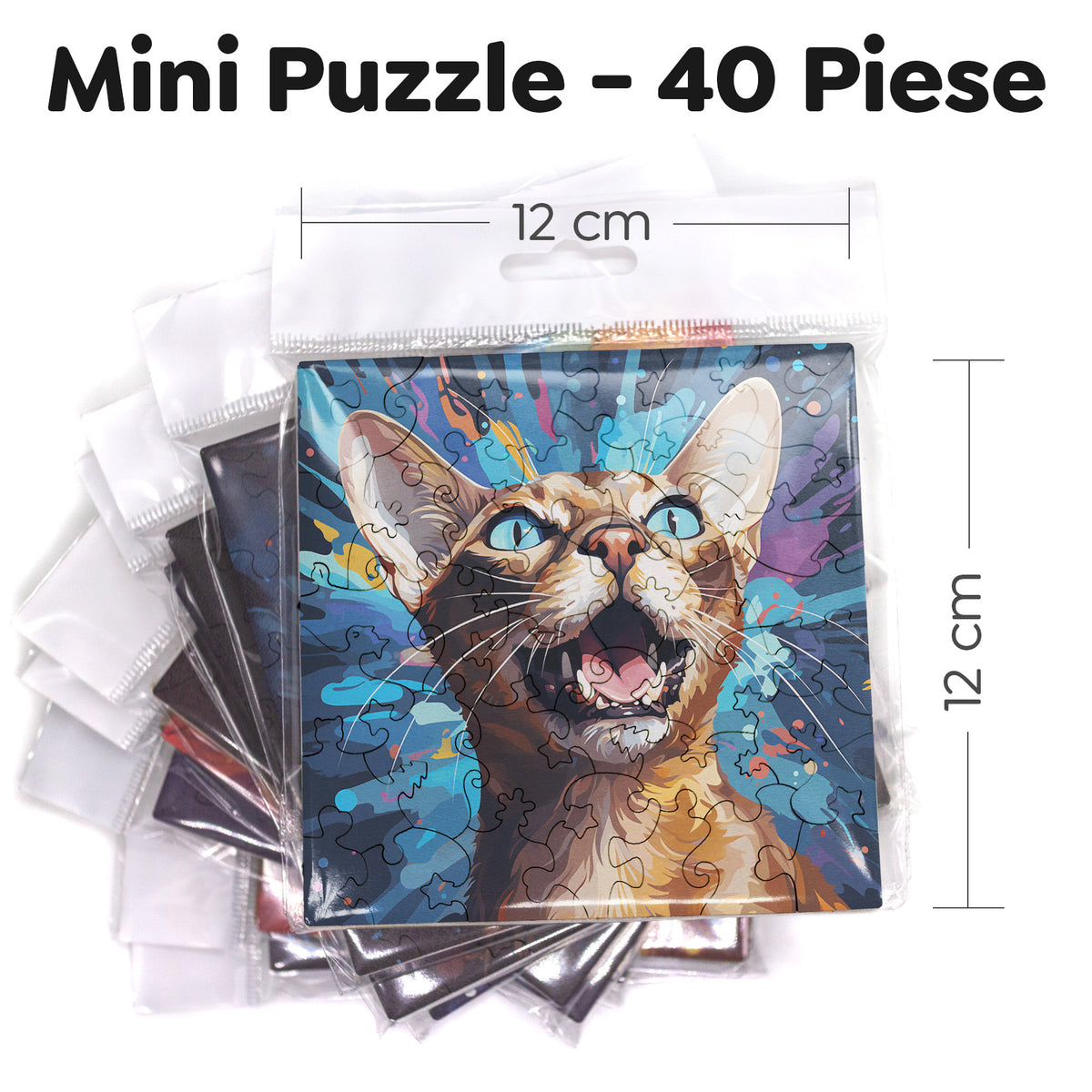 Puzzle cu Pisici - Abyssinian 7
