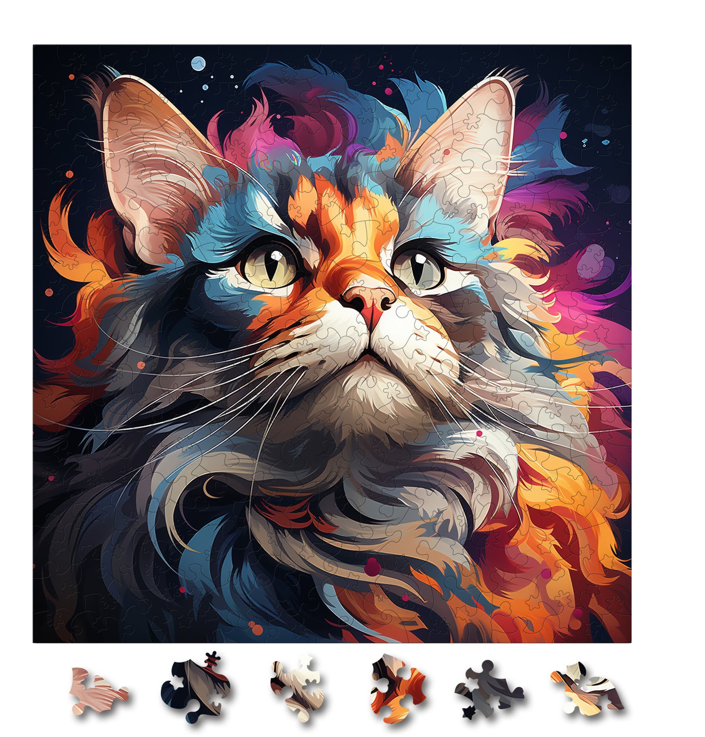 Puzzle cu Pisici - Aegean 2 - 200 piese - 30 x 30 cm