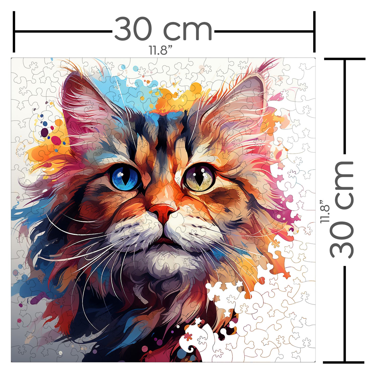 Puzzle cu Pisici - Aegean 3 - 200 piese - 30 x 30 cm