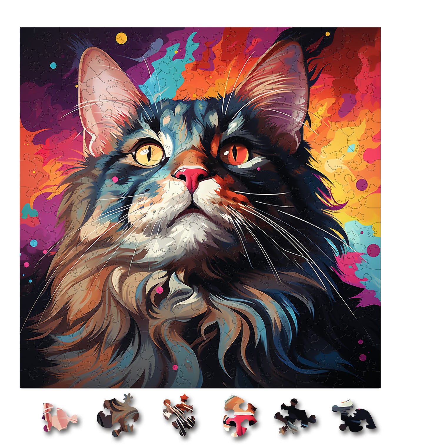 Puzzle cu Pisici - American Bobtail 2