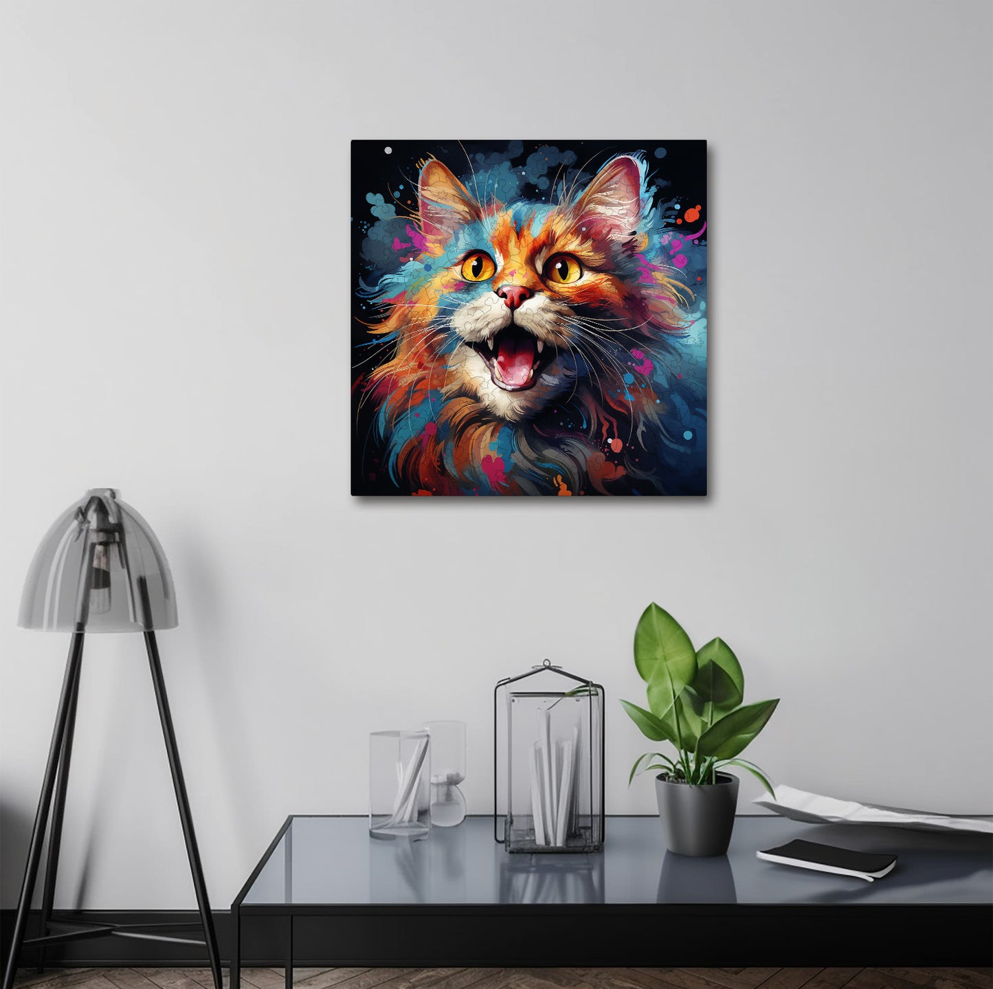 Puzzle cu Pisici - American Bobtail 4 - 200 piese - 30 x 30 cm