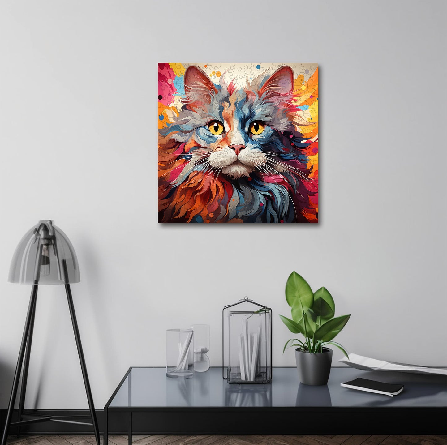 Puzzle cu Pisici - American Curl 1 - 200 piese - 30 x 30 cm