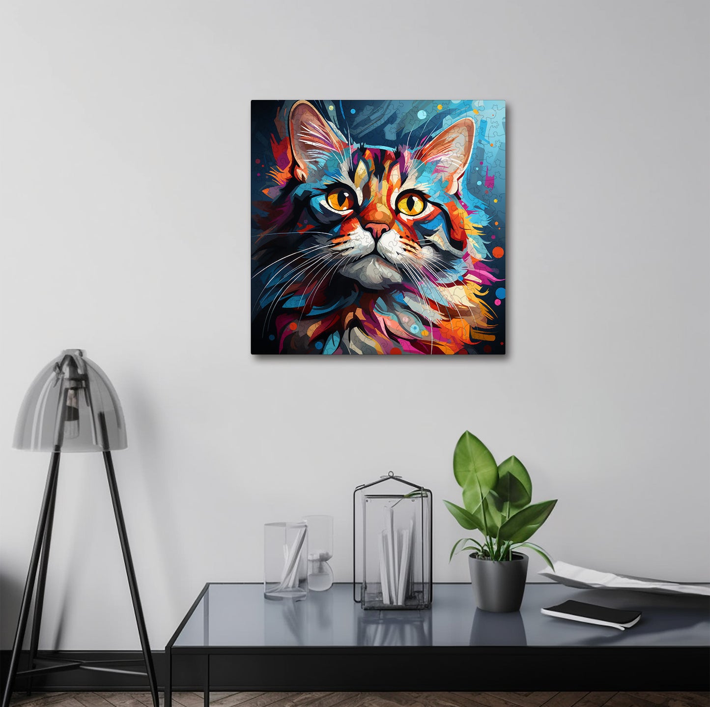 Puzzle cu Pisici - American Shorthair 1 - 200 piese - 30 x 30 cm