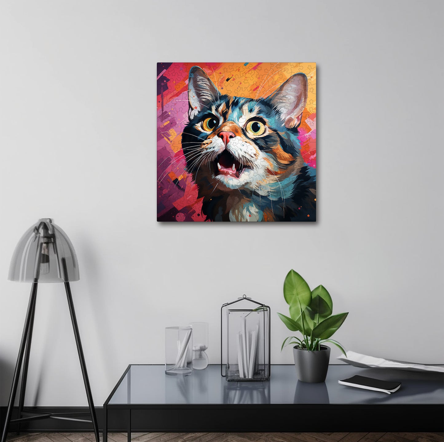 Puzzle cu Pisici - American Shorthair 2 - 200 piese - 30 x 30 cm