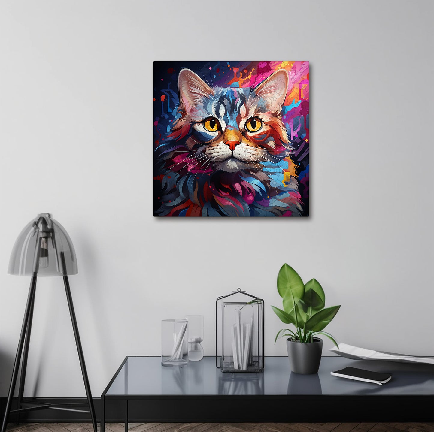 Puzzle cu Pisici - American Shorthair 3 - 200 piese - 30 x 30 cm