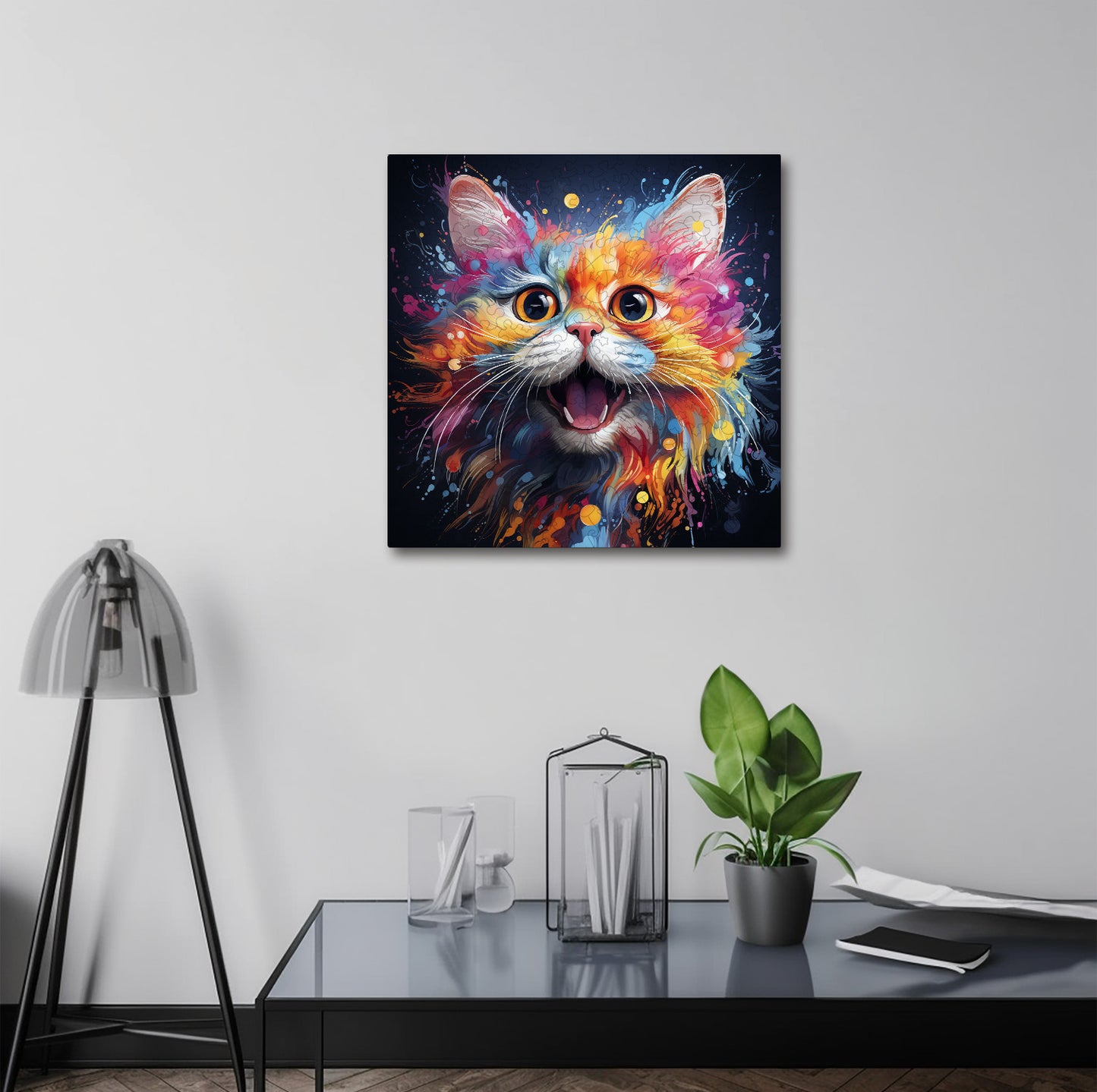 Puzzle cu Pisici - American Shorthair 4 - 200 piese - 30 x 30 cm