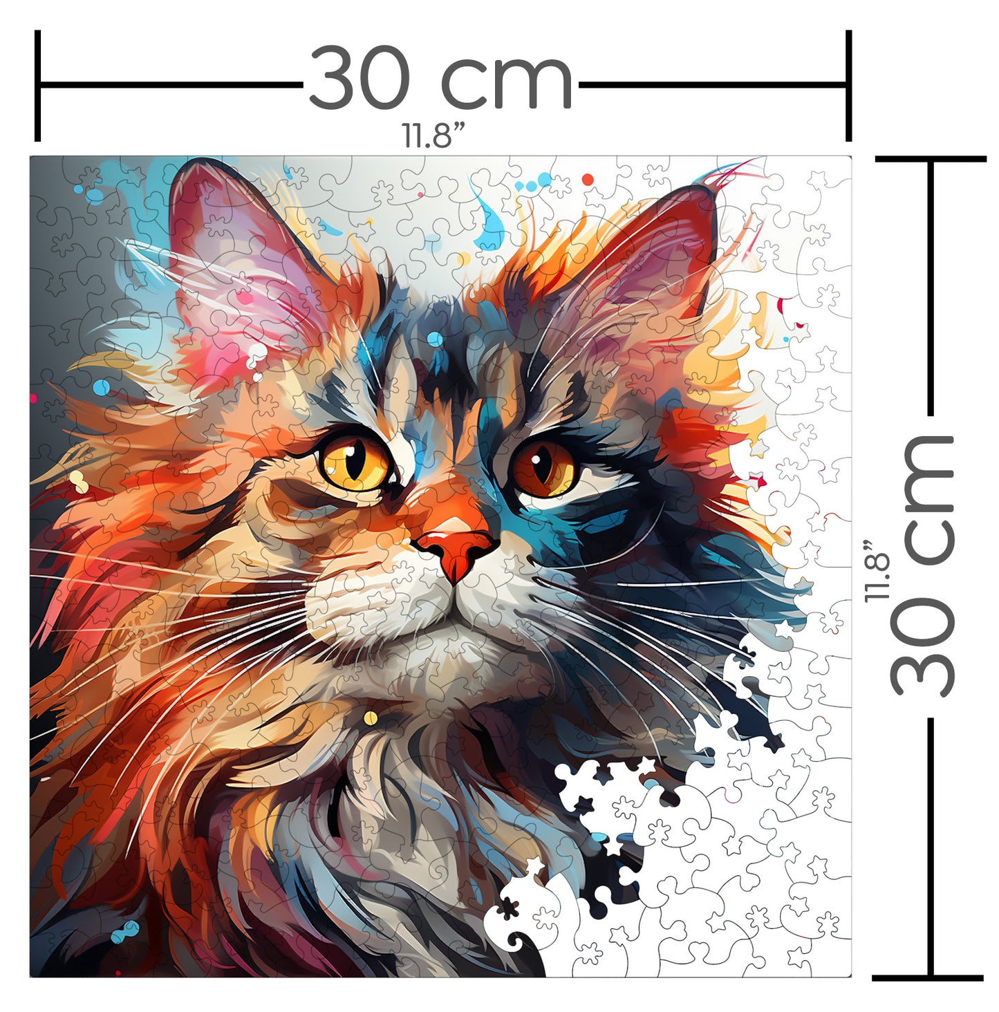 Puzzle cu Pisici - Aphrodite Giant 2 - 200 piese - 30 x 30 cm