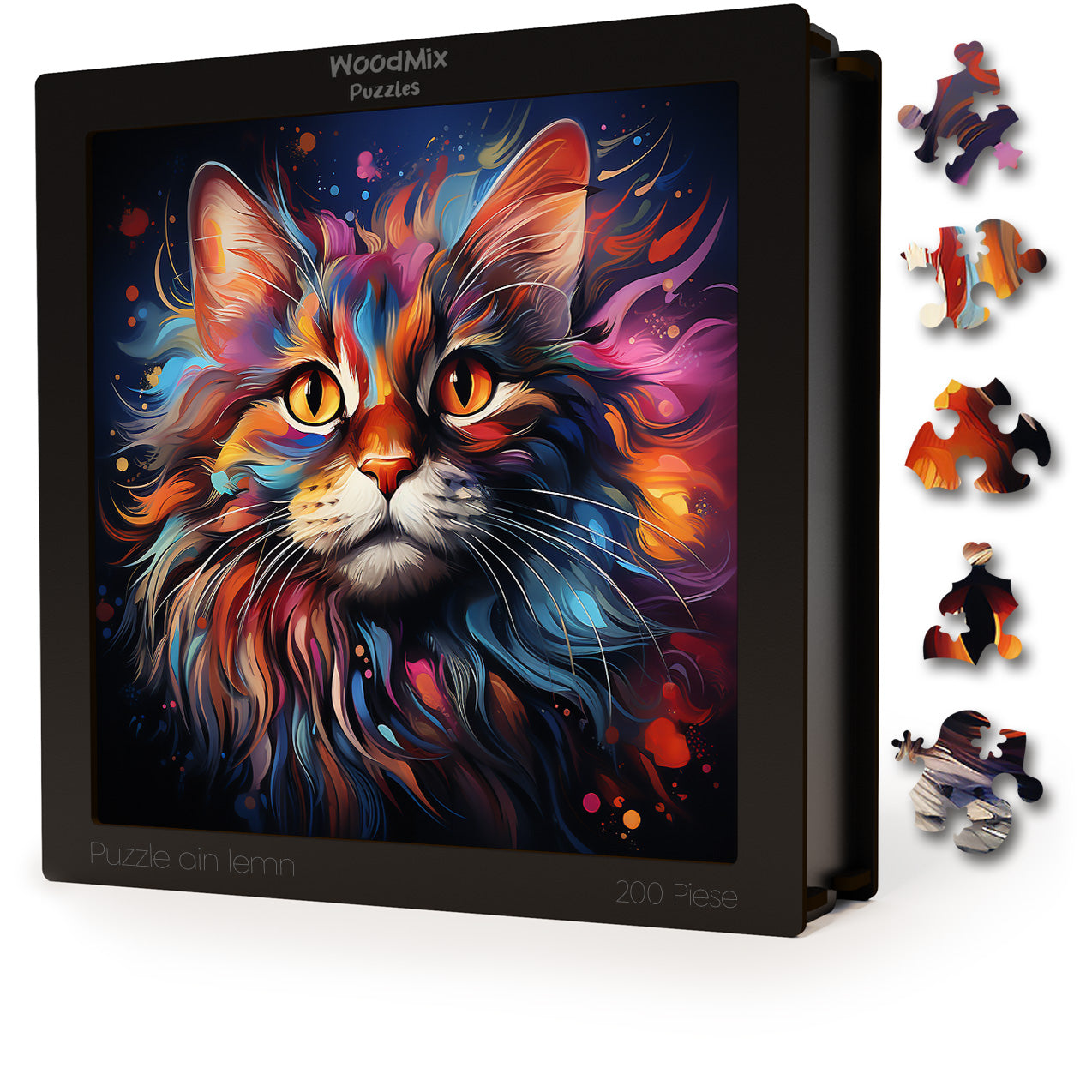 Puzzle cu Pisici - Aphrodite Giant 3 - 200 piese - 30 x 30 cm