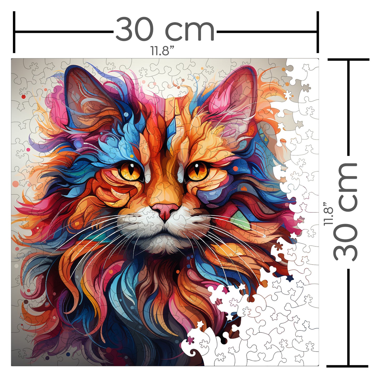 Puzzle cu Pisici - Aphrodite Giant 4 - 200 piese - 30 x 30 cm