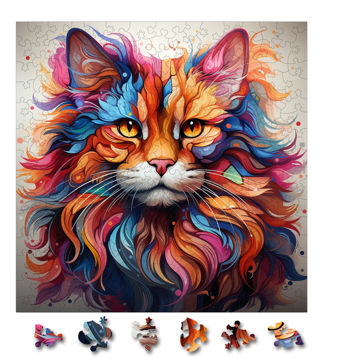 Puzzle cu Pisici - Aphrodite Giant 4 - 200 piese - 30 x 30 cm