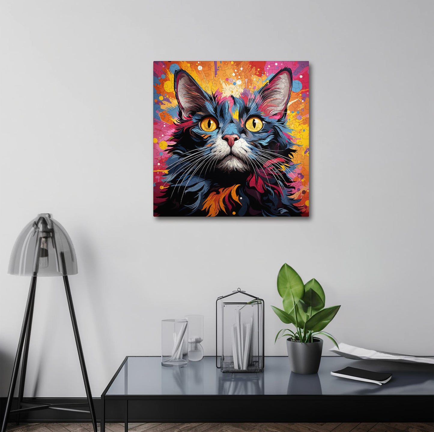 Puzzle cu Pisici - Asian 2 - 200 piese - 30 x 30 cm