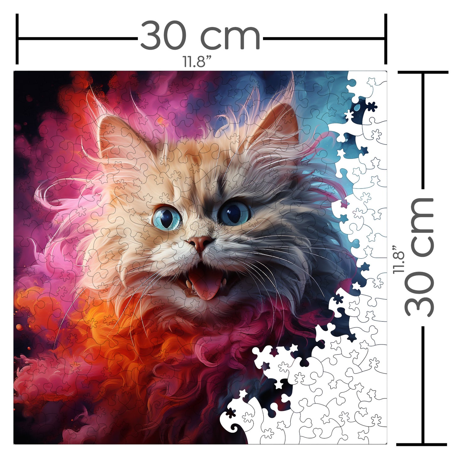 Puzzle cu Pisici - Australian Mist 2 - 200 piese - 30 x 30 cm