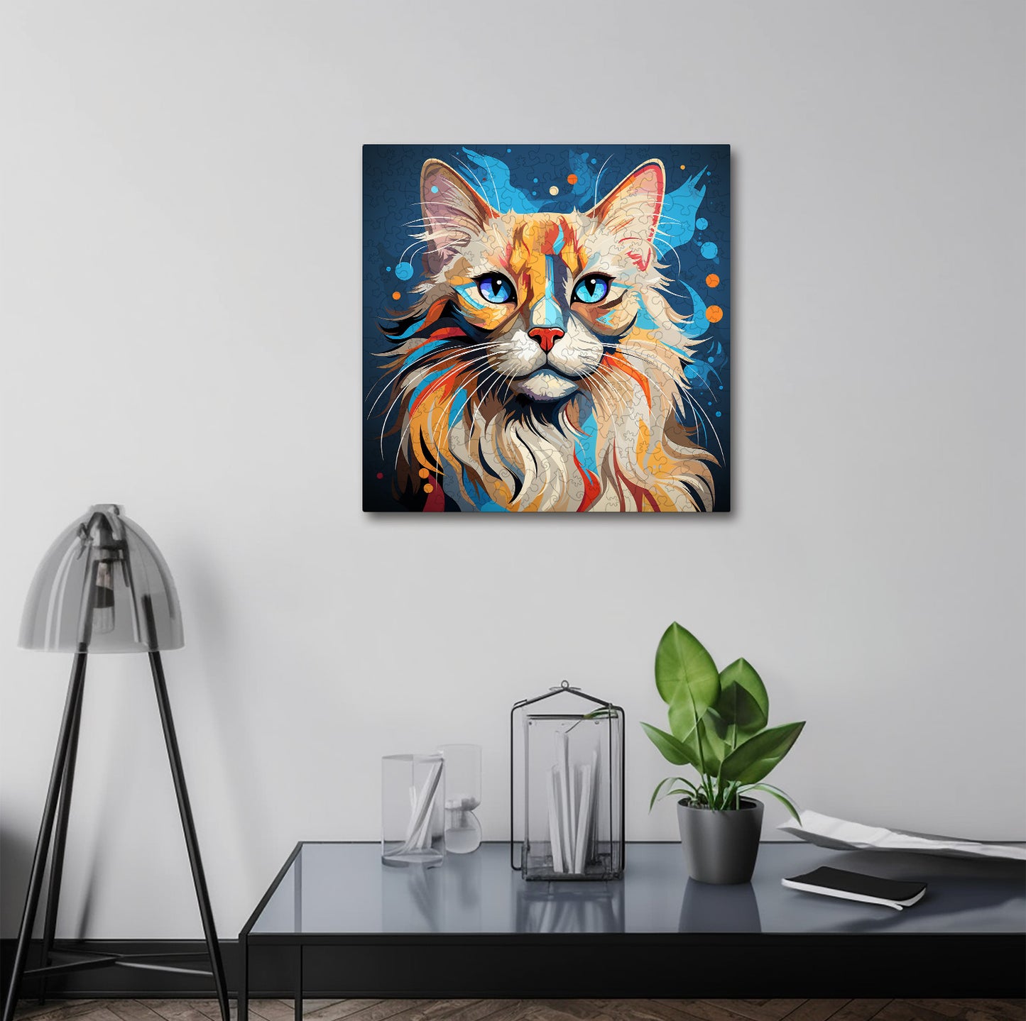Puzzle cu Pisici - Balinese 1 - 200 piese - 30 x 30 cm