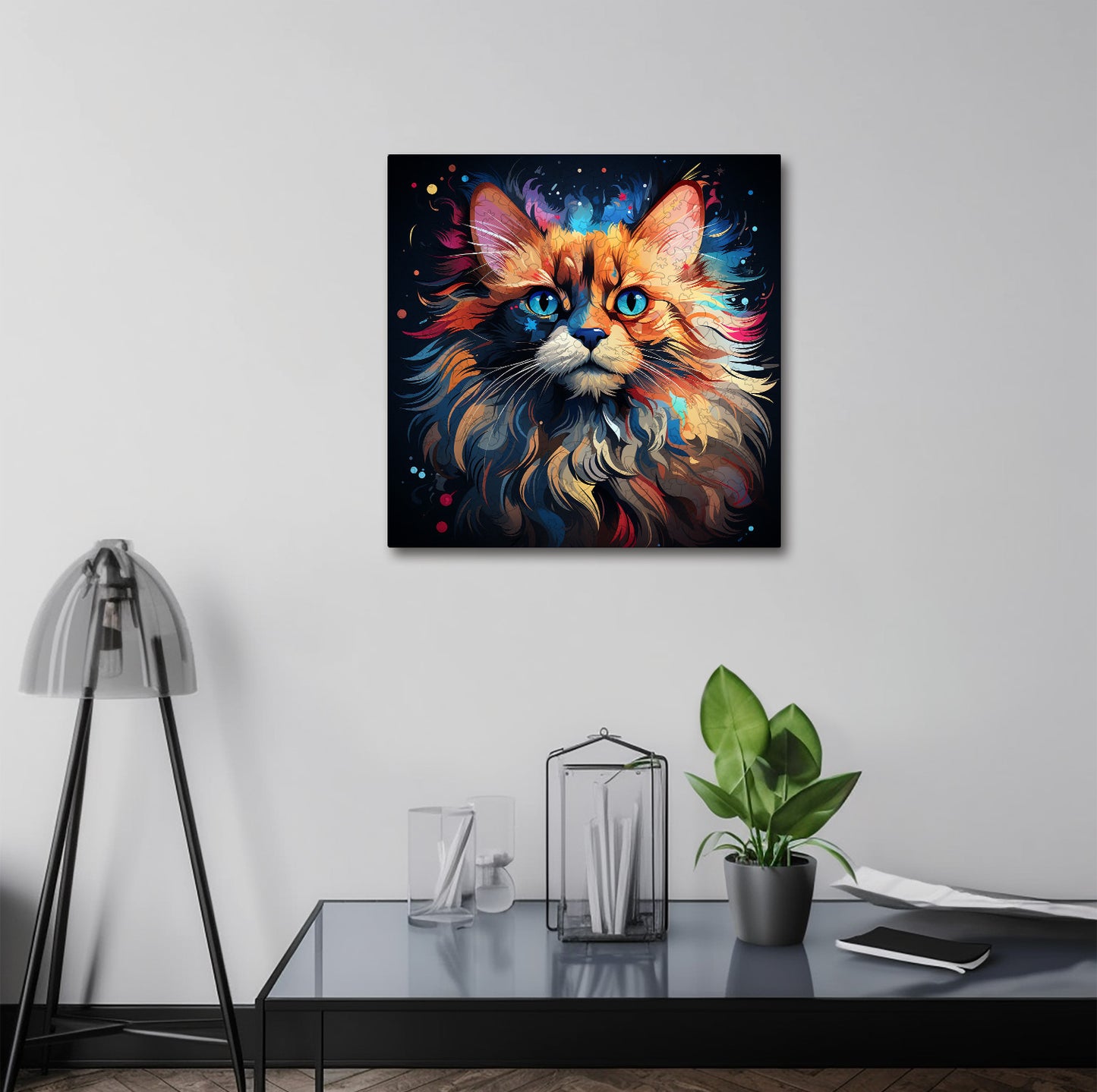 Puzzle cu Pisici - Balinese 3 - 200 piese - 30 x 30 cm