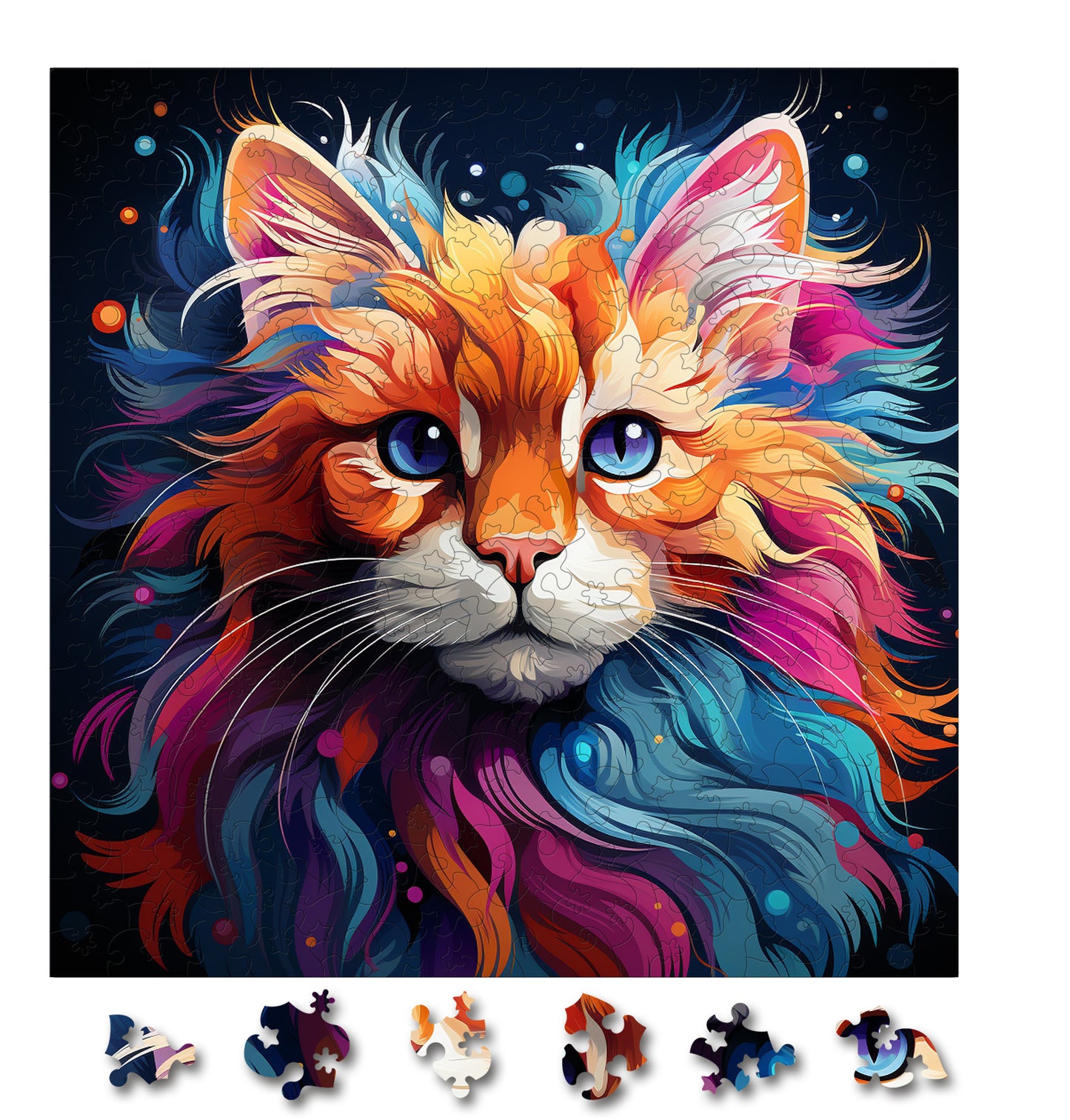 Puzzle cu Pisici - Bambino 2 - 200 piese - 30 x 30 cm