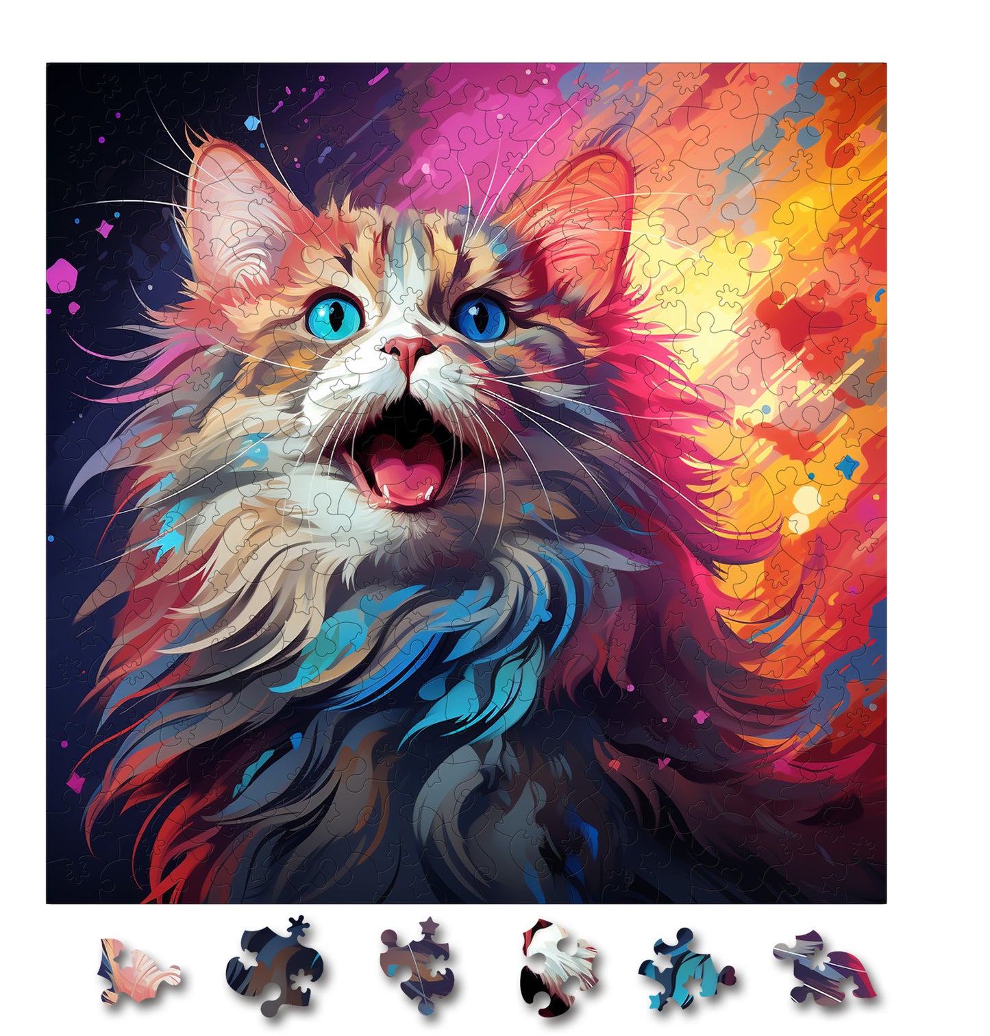 Puzzle cu Pisici - Birman 1