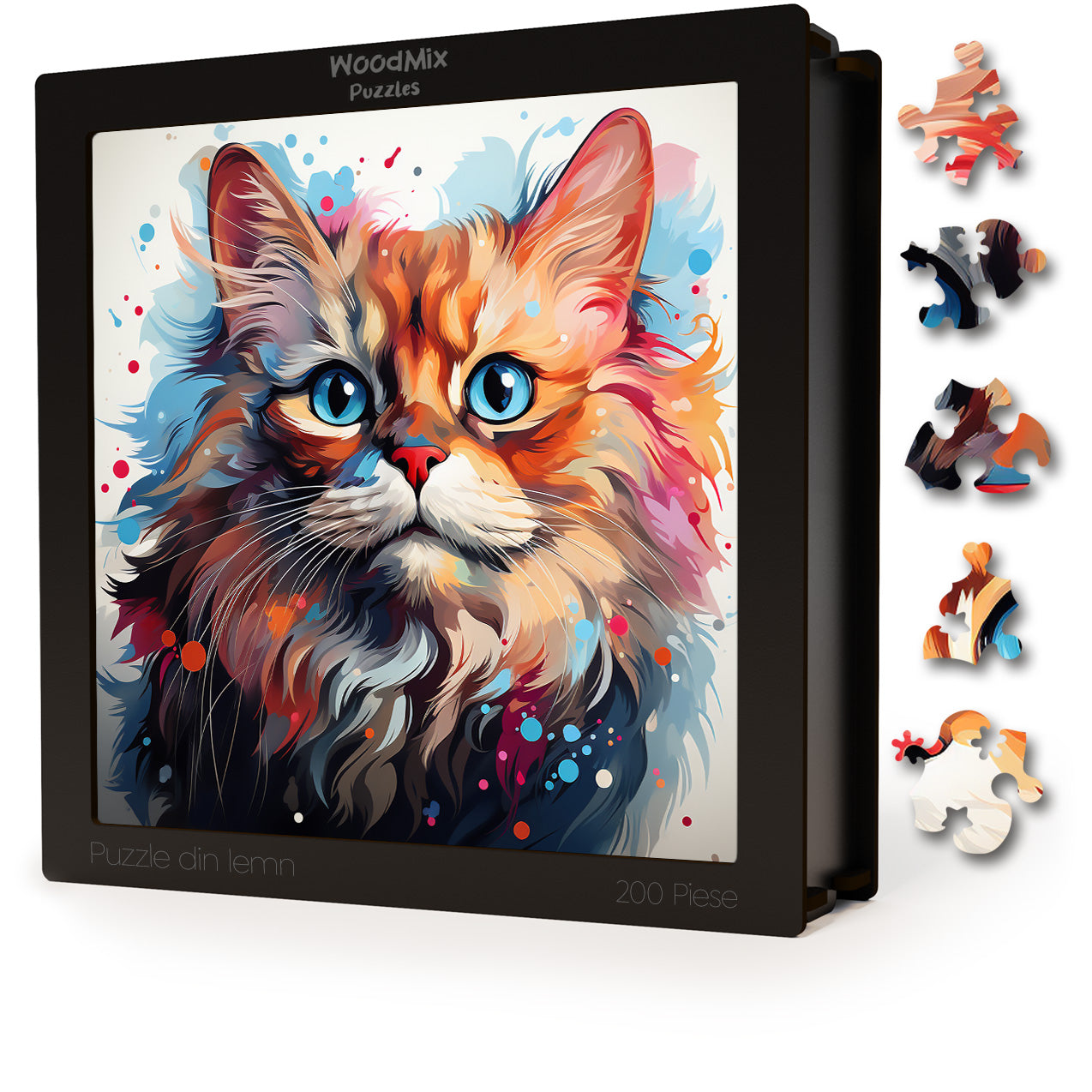 Puzzle cu Pisici - Birman 4 - 200 piese - 30 x 30 cm