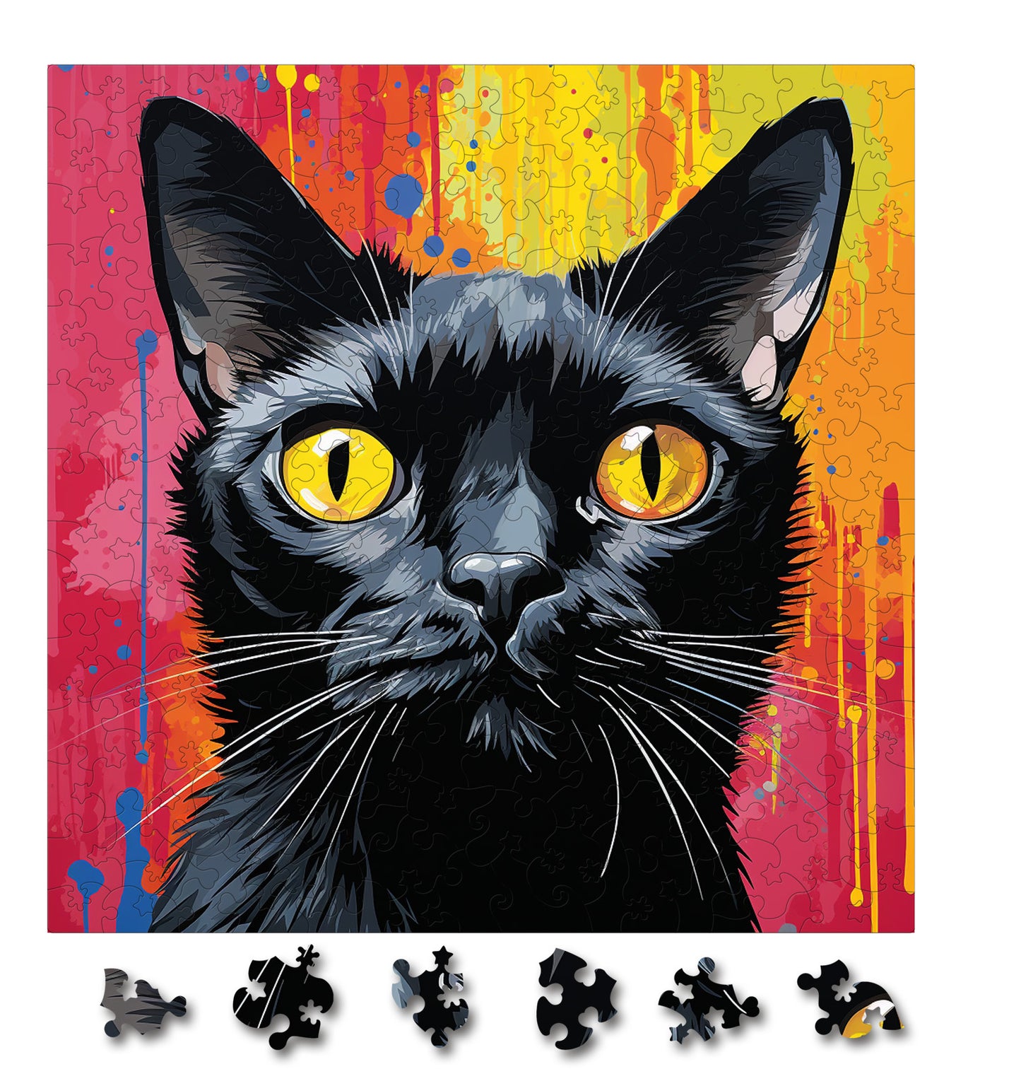 Puzzle cu Pisici - Bombay 1 - 200 piese - 30 x 30 cm