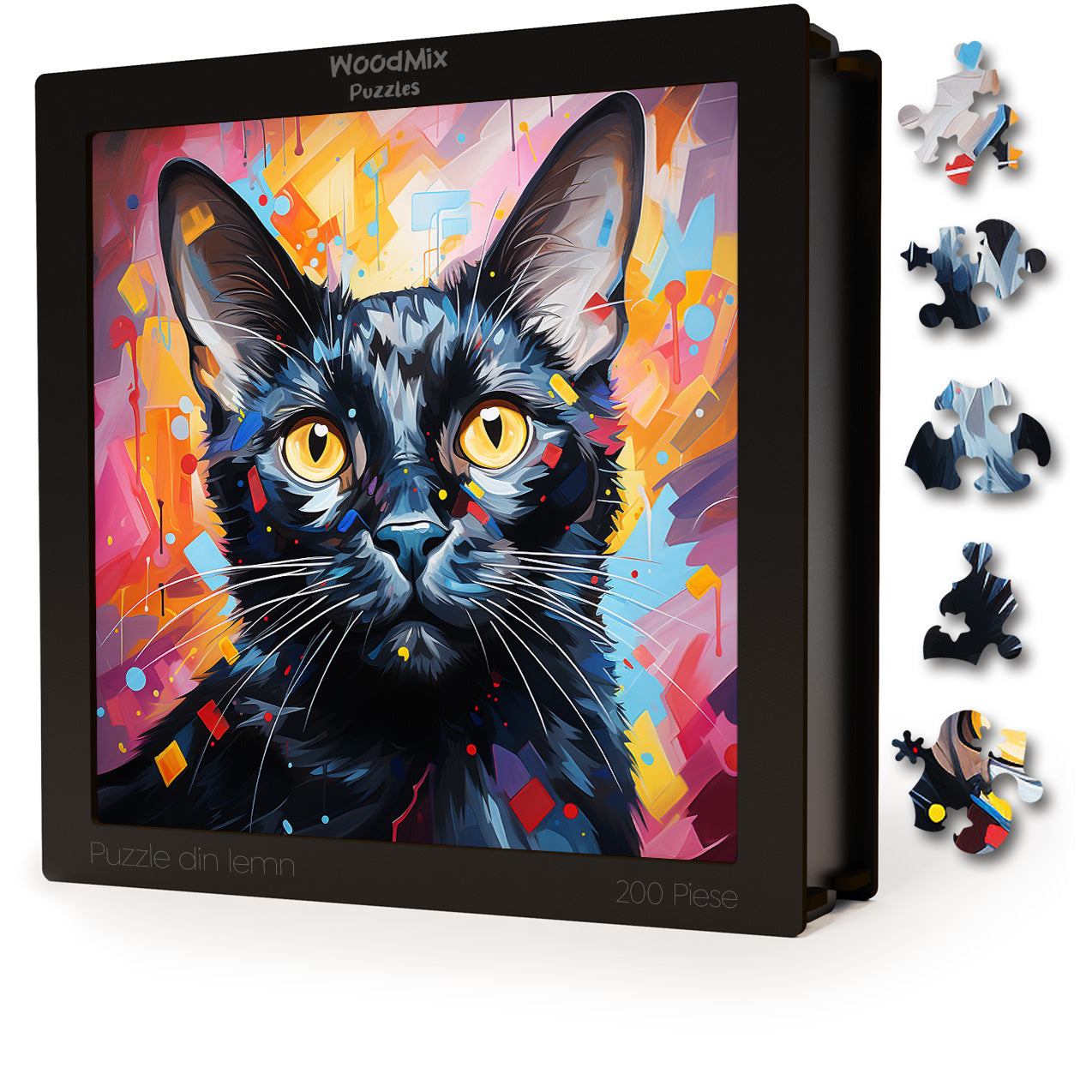 Puzzle cu Pisici - Bombay 2 - 200 piese - 30 x 30 cm