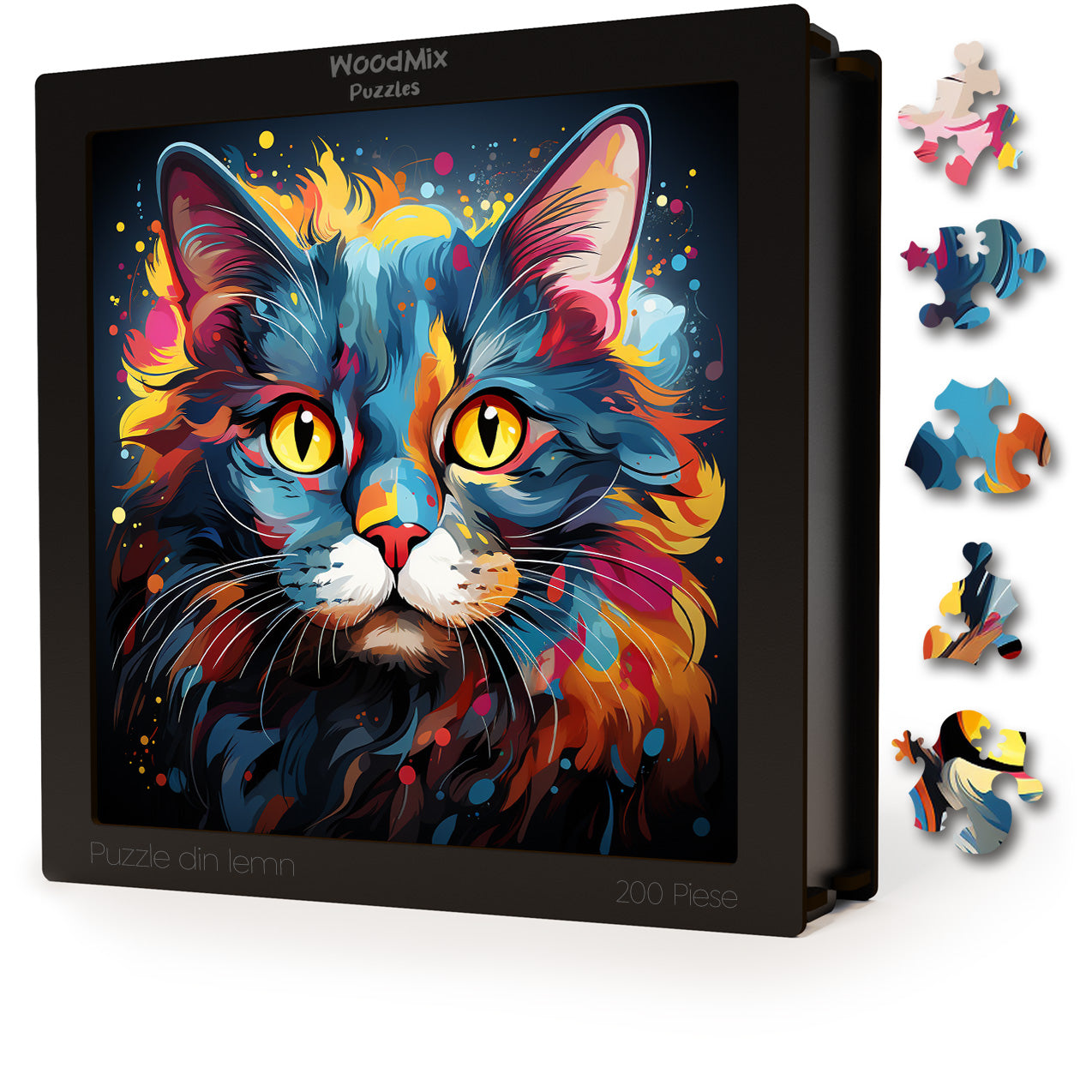 Puzzle cu Pisici - Brazilian Shorthair 1 - 200 piese - 30 x 30 cm