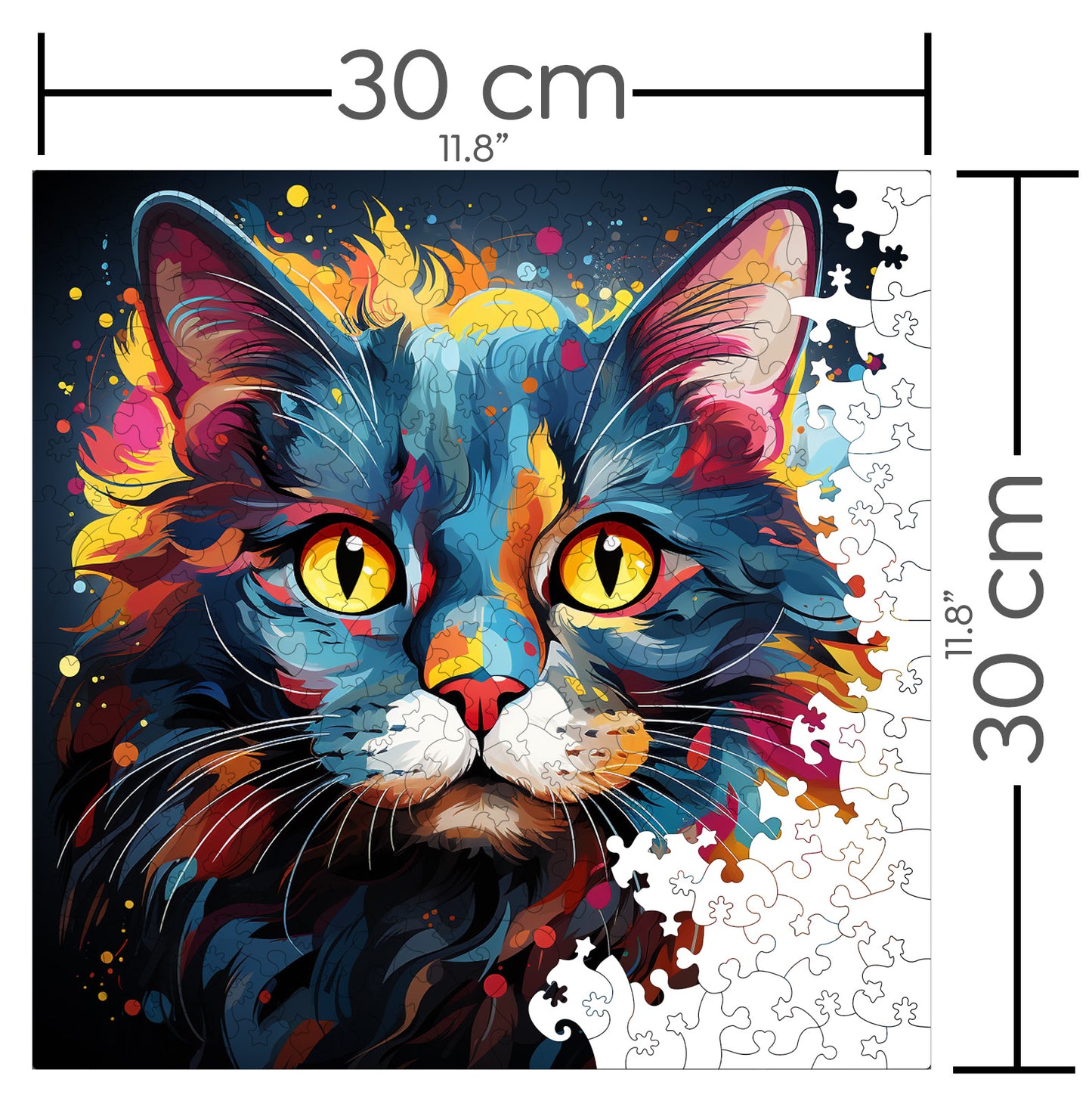 Puzzle cu Pisici - Brazilian Shorthair 1 - 200 piese - 30 x 30 cm