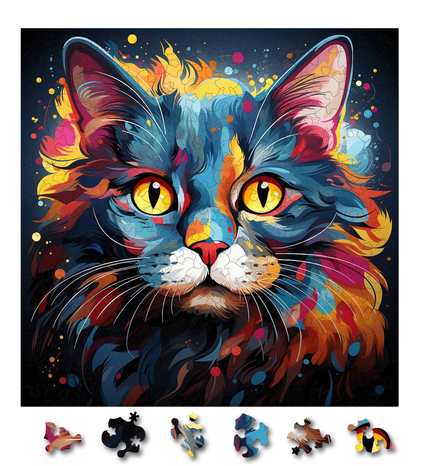 Puzzle cu Pisici - Brazilian Shorthair 1 - 200 piese - 30 x 30 cm