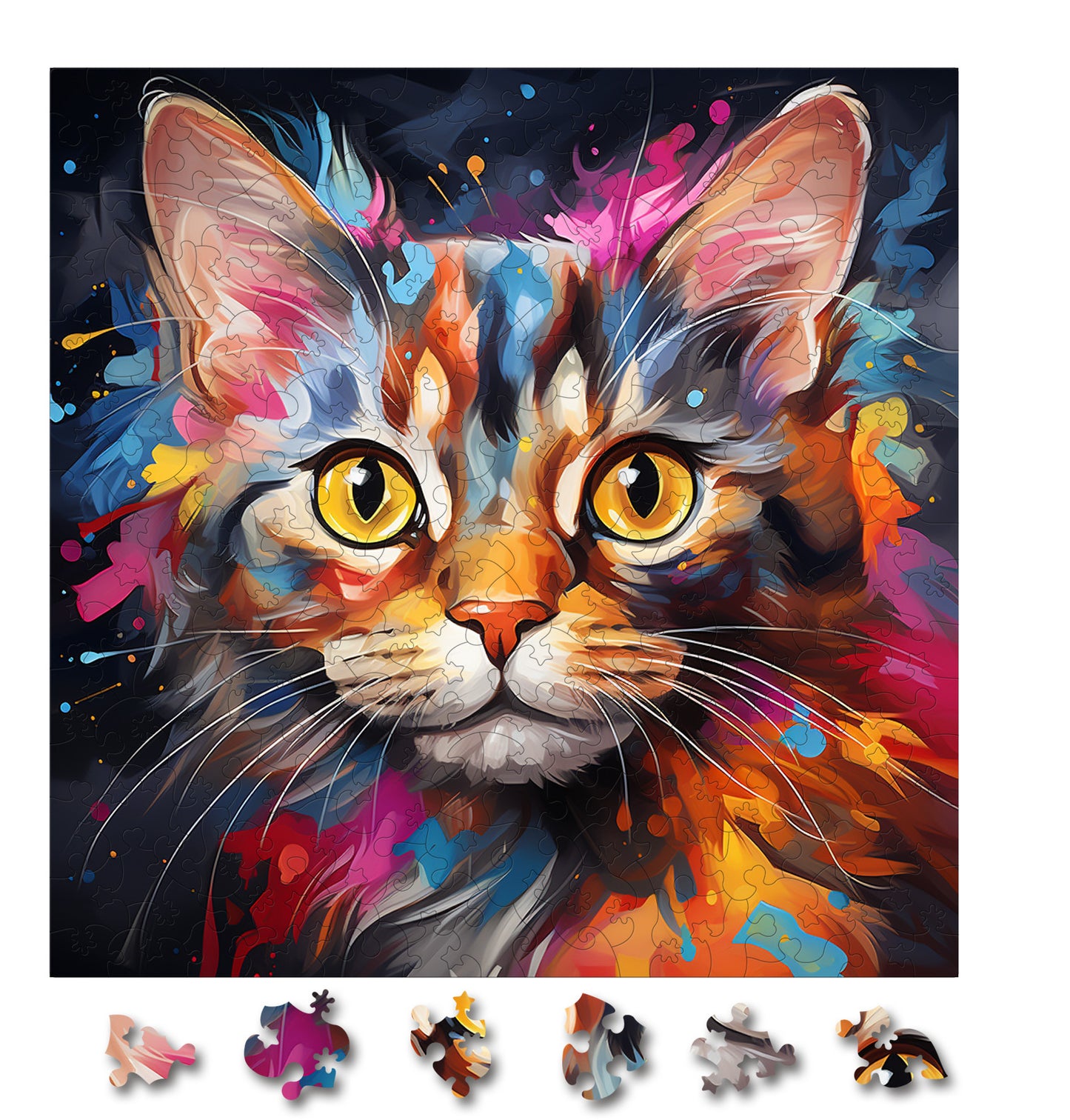 Puzzle cu Pisici - Brazilian Shorthair 2 - 200 piese - 30 x 30 cm