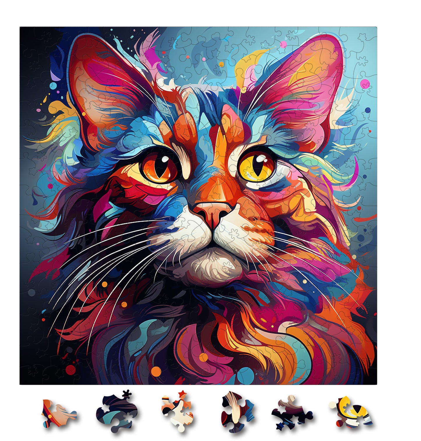 Puzzle cu Pisici - Brazilian Shorthair 4 - 200 piese - 30 x 30 cm