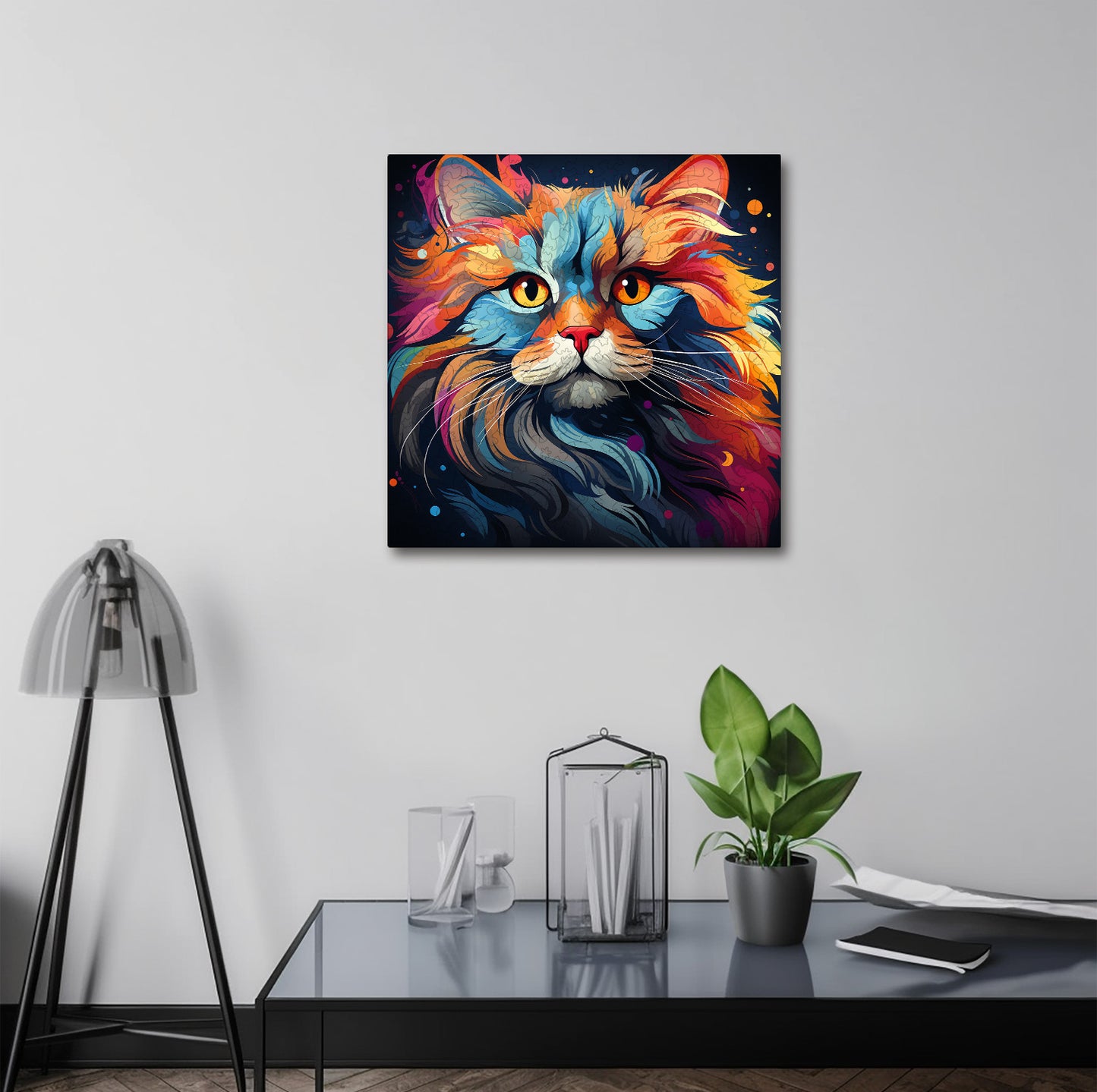 Puzzle cu Pisici - British Longhair 4 - 200 piese - 30 x 30 cm