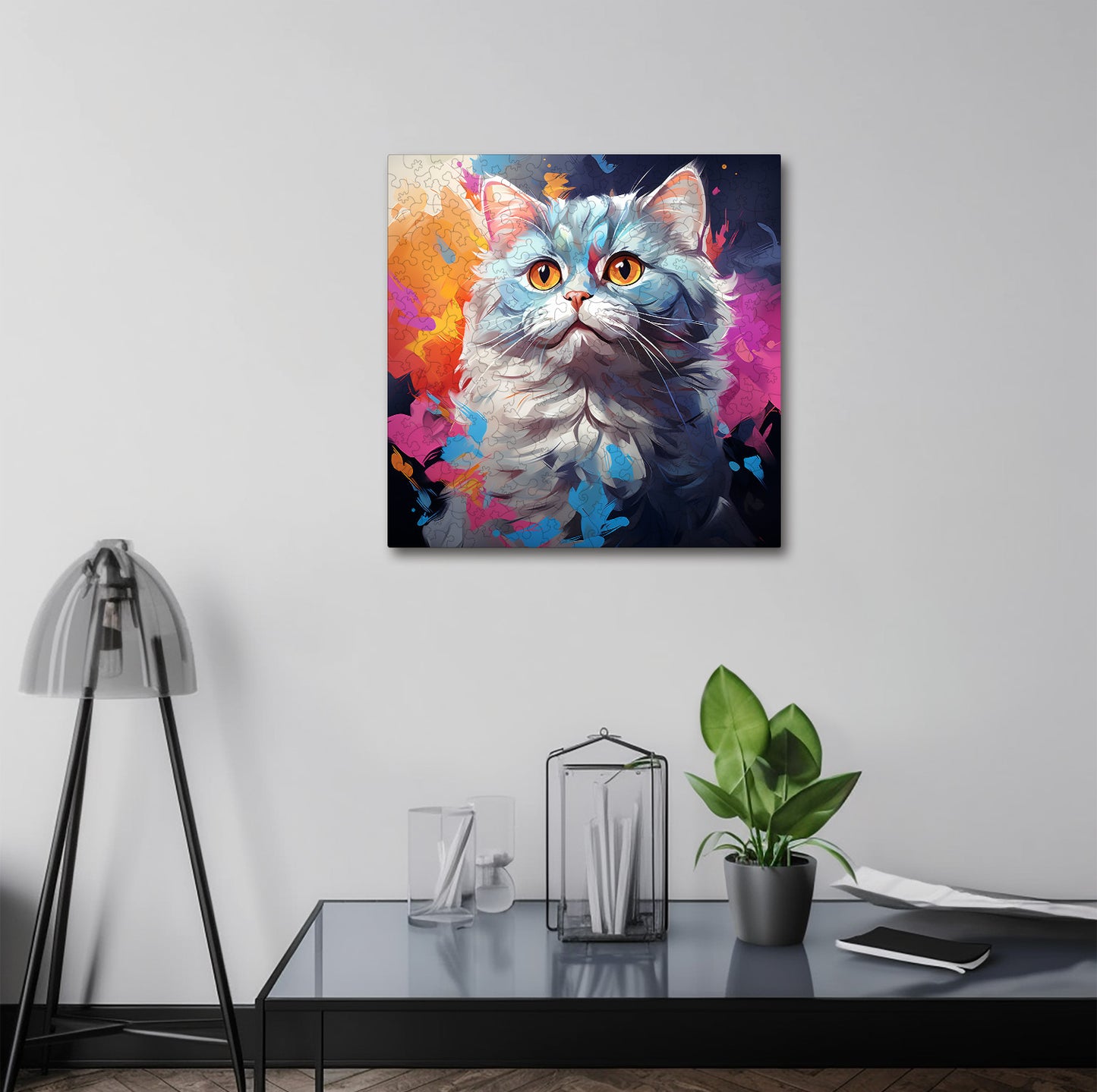 Puzzle cu Pisici - British Shorthair 1 - 200 piese - 30 x 30 cm
