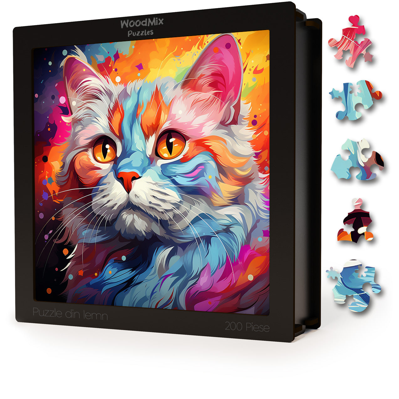 Puzzle cu Pisici - British Shorthair 3 - 200 piese - 30 x 30 cm