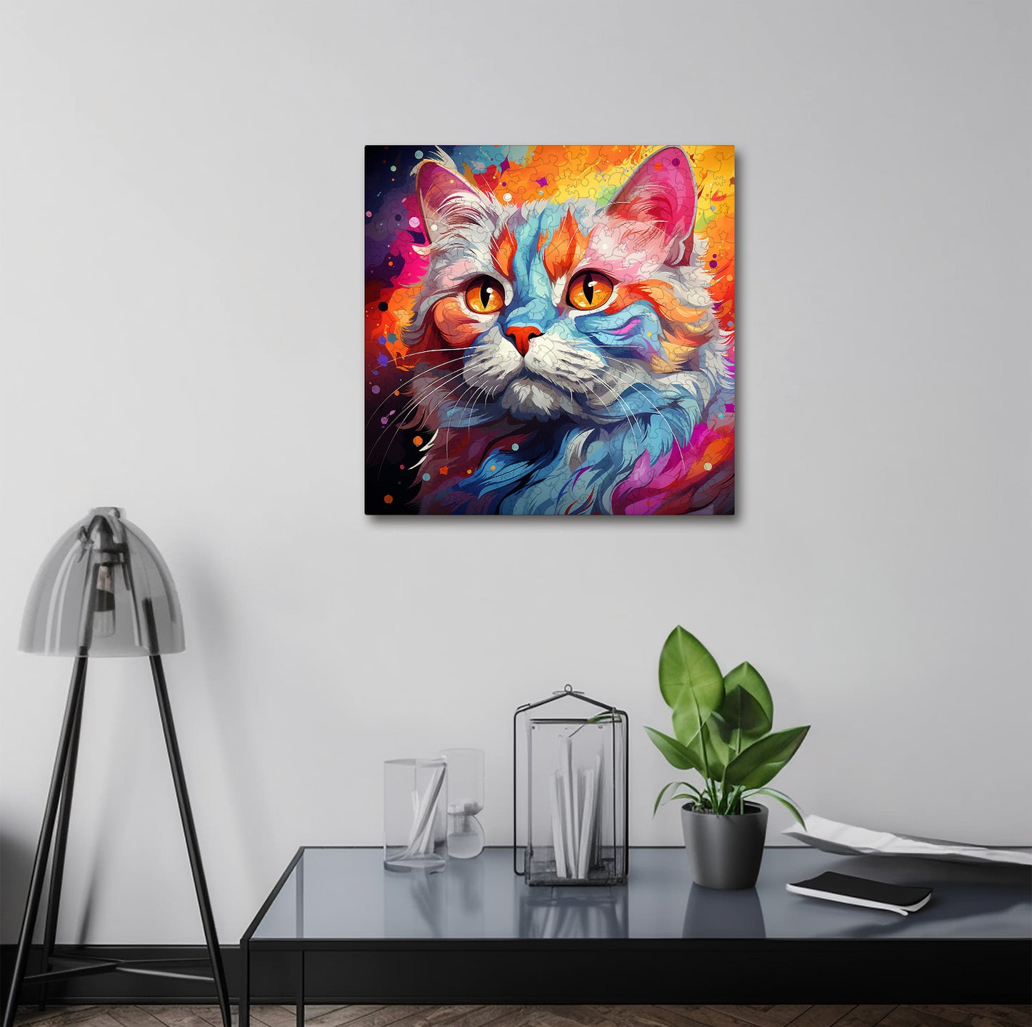 Puzzle cu Pisici - British Shorthair 3 - 200 piese - 30 x 30 cm