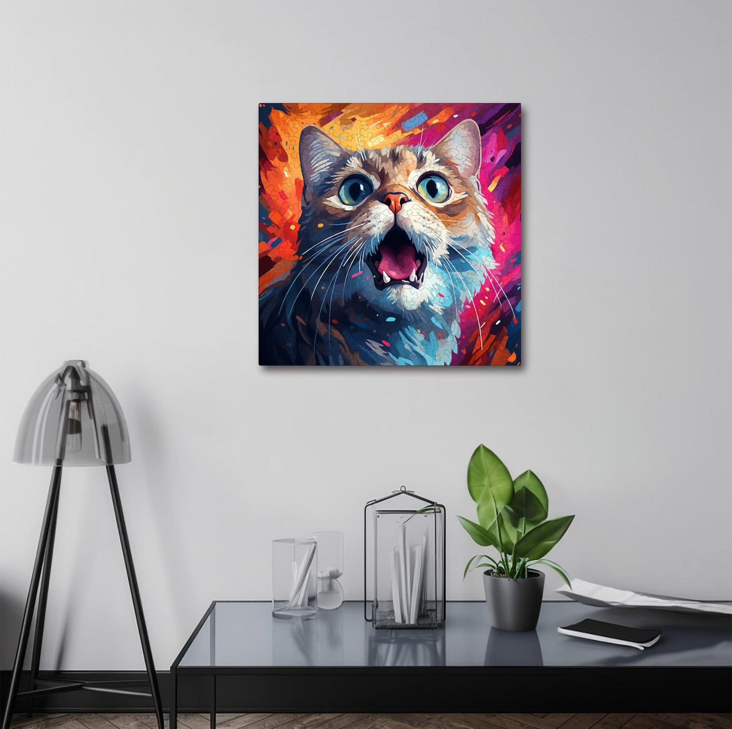 Puzzle cu Pisici - British Shorthair 4 - 200 piese - 30 x 30 cm