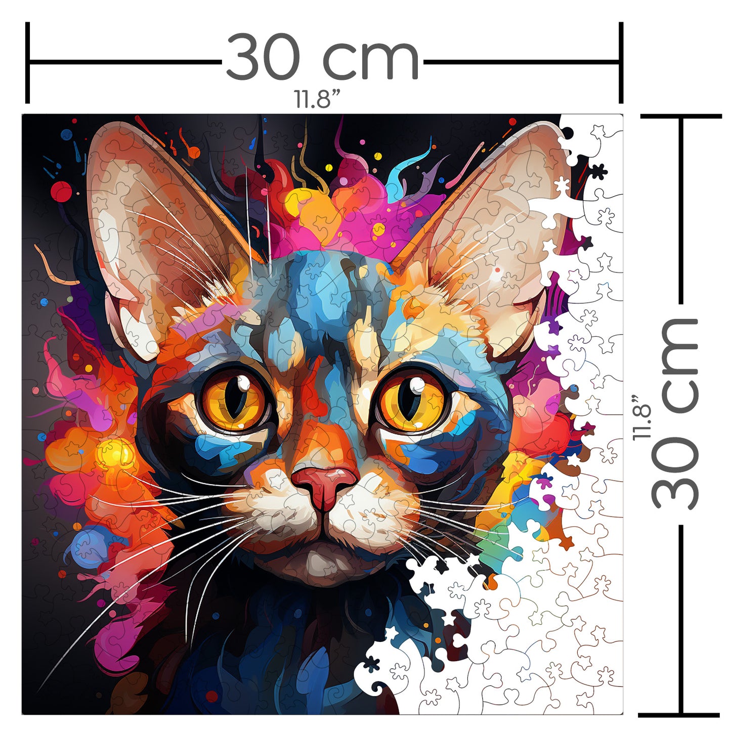 Puzzle cu Pisici - Burmilla 2 - 200 piese - 30 x 30 cm
