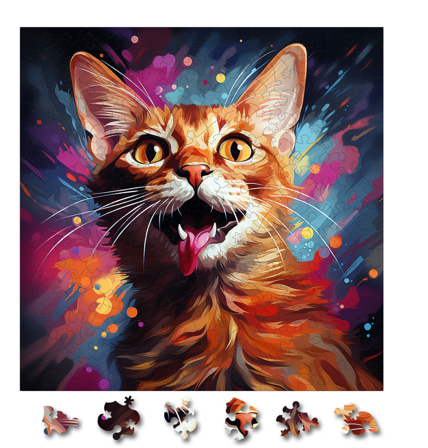 Puzzle cu Pisici - Chausie 4
