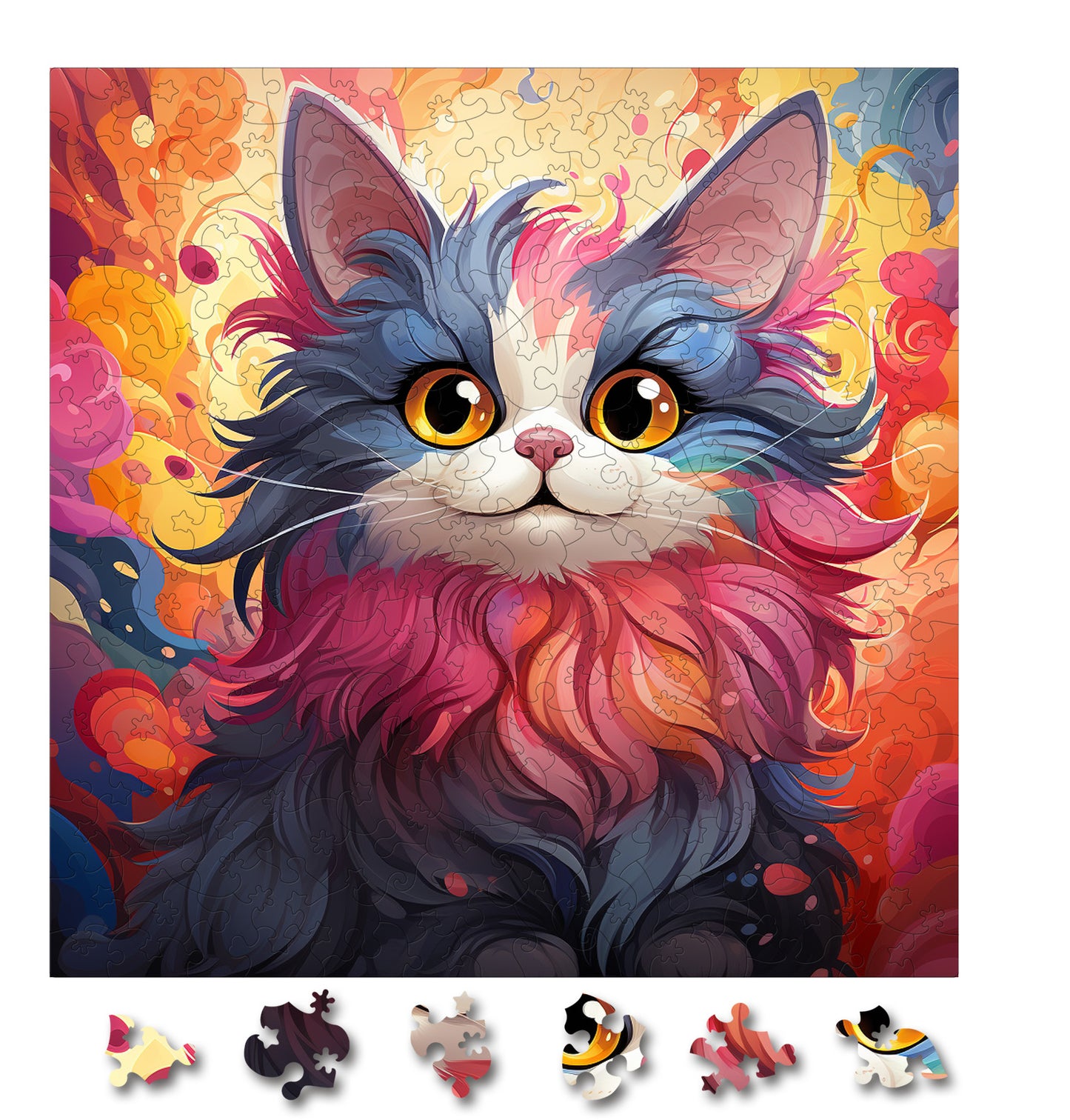 Puzzle cu Pisici - Chinese Li Hua 3
