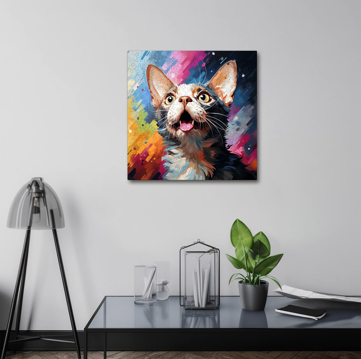 Puzzle cu Pisici - Colorpoint Shorthair 4 - 200 piese - 30 x 30 cm